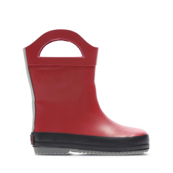 Clarks Girls Tarri Star Toddler Wellies Red | CA-4189607